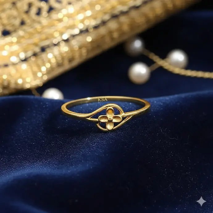 A timeless gold ring crafted for lasting elegance.