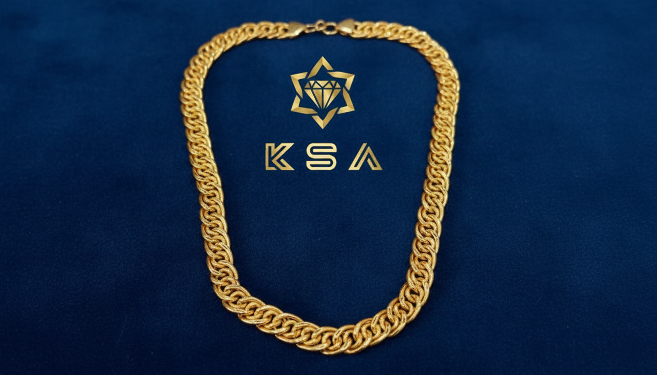 Regal Links: 22K Gold Heritage Chain